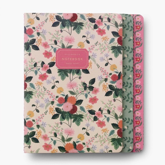 New! Rifle Paper Co. Notebook Set - Picture 2 of 16